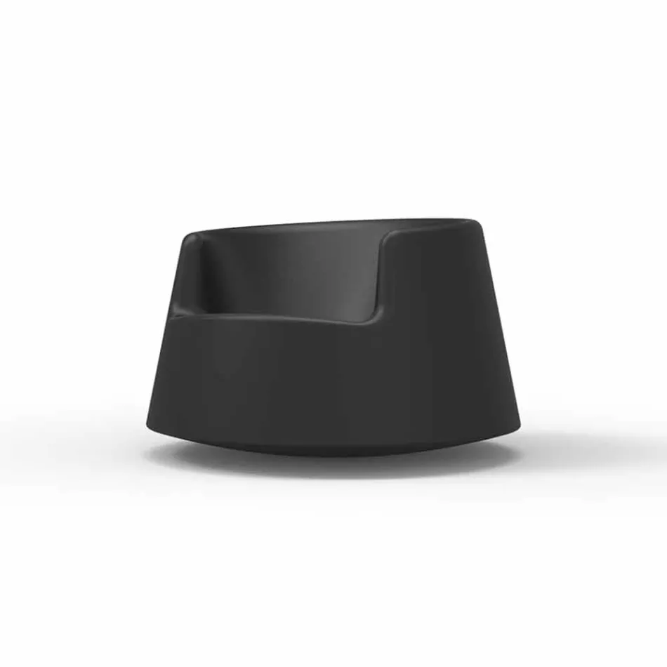 Poltrona da giardino design moderno Roulette Vondom in polietilene Viadurini