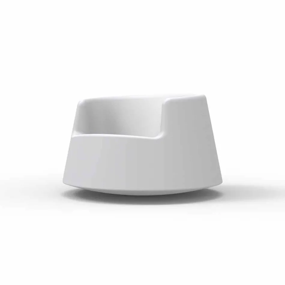 Poltrona da giardino design moderno Roulette Vondom in polietilene Viadurini