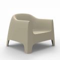Poltrona da giardino di design Solid by Vondom, in polipropilene, 4 pezzi