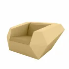 Poltrona da giardino Faz by Vondom design moderno in polietilene Viadurini