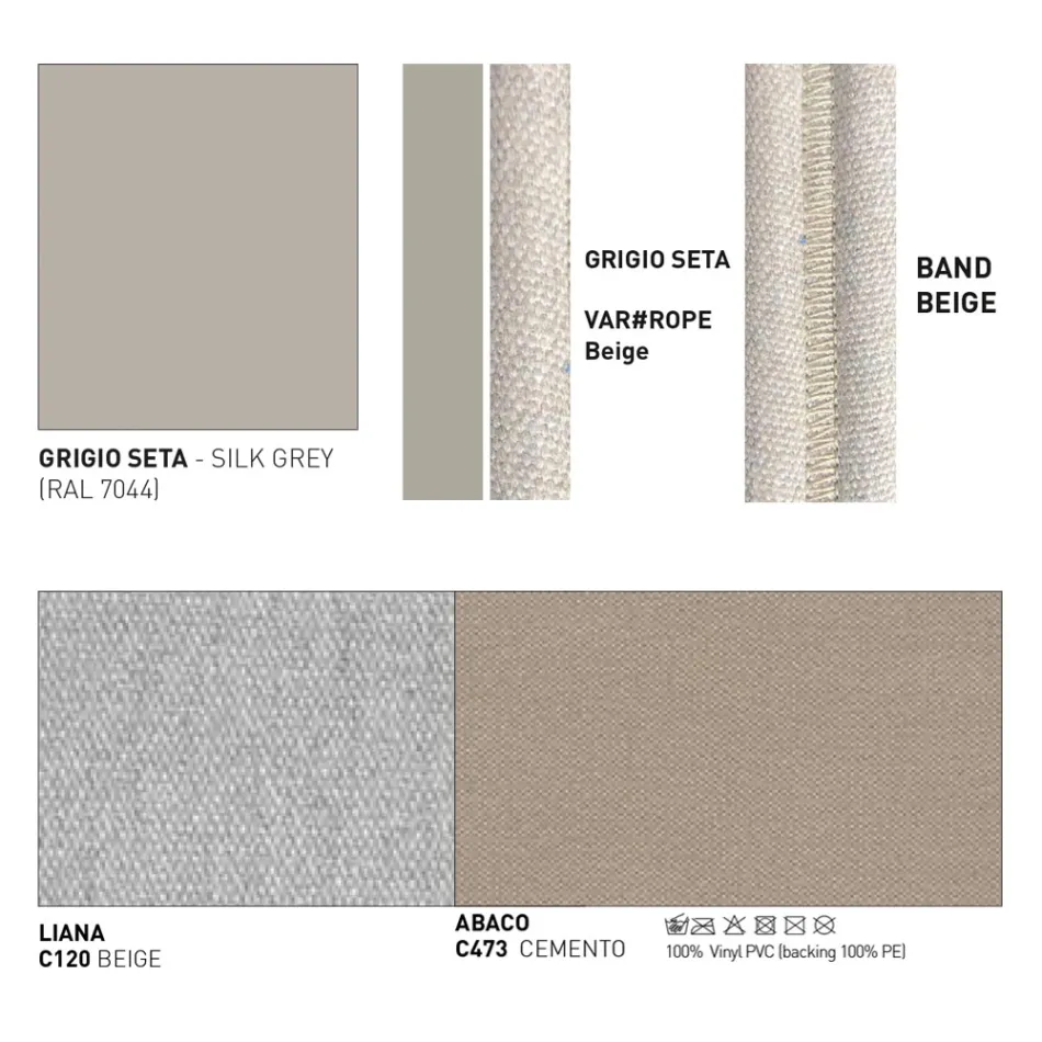 Poltrona da Giardino in Alluminio Made in Italy - Emmacross by Varaschin Viadurini