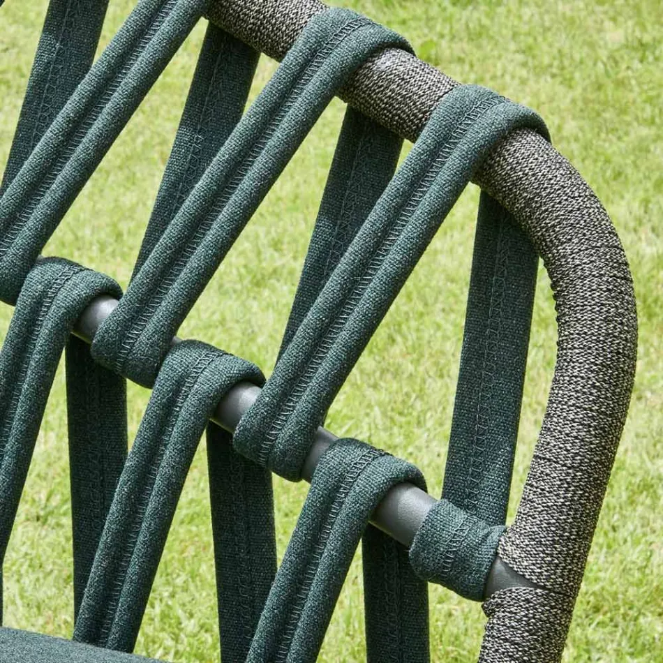 Poltrona da Giardino in Alluminio Made in Italy - Emmacross by Varaschin Viadurini