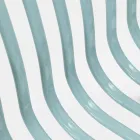 Poltrona da Giardino in Metallo Impilabile Made in Italy 2 Pezzi - Simply Viadurini