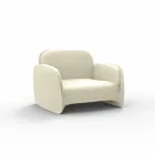 Poltrona da giardino in polietilene Pezzettina by Vondom, di design Viadurini