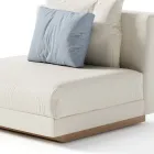 Poltrona da Giardino in Tessuto Made in Italy - Rubik Viadurini