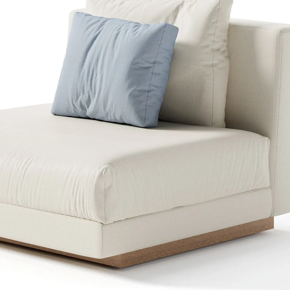 Poltrona da Giardino in Tessuto Made in Italy - Rubik Viadurini