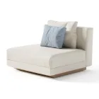 Poltrona da Giardino in Tessuto Made in Italy - Rubik Viadurini