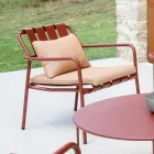 Poltrona da Giardino Realizzata Interamente in Alluminio - Risplendente Viadurini