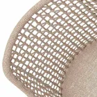 Poltrona da giardino Varaschin Emma moderna in legno iroko massello Viadurini