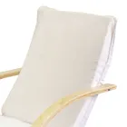 Poltrona da Interno Realizzata in Legno di Betulla e Tessuto - Abissi Viadurini