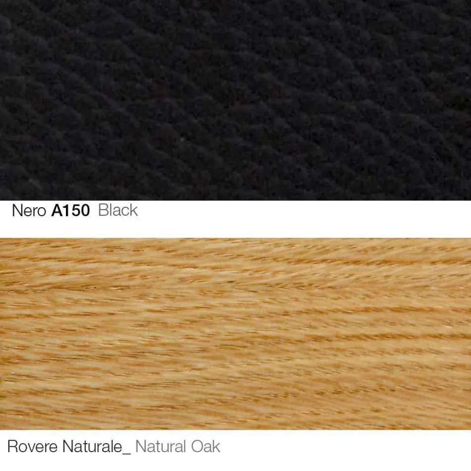 Poltrona da Salotto con Poggiapiedi in Pelle e Legno Made in Italy - Butterfly Viadurini