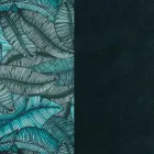 Poltrona da Salotto in Tessuto e Metallo Made in Italy 2 Pezzi - Sangria Viadurini