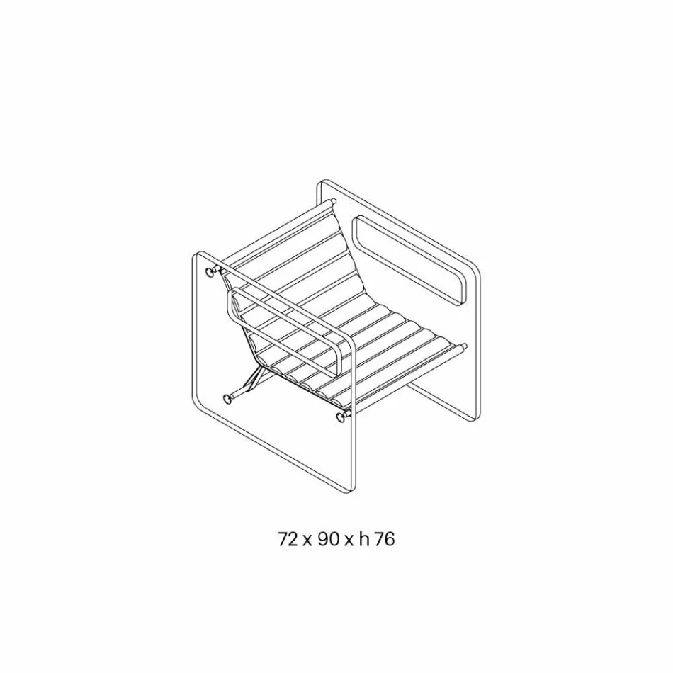 Poltrona da Salotto in Vetro e Seduta in Pelle Bianca Design Moderno - Tecna Viadurini