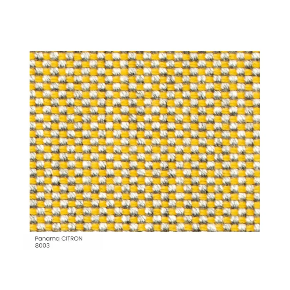 Poltrona da Salotto Rivestita in Tessuto Made in Italy 2 Pezzi - Sangria Viadurini