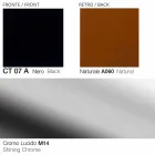 Poltrona da Soggiorno Girevole in Pelle e Metallo Made in Italy - Butterfly Viadurini