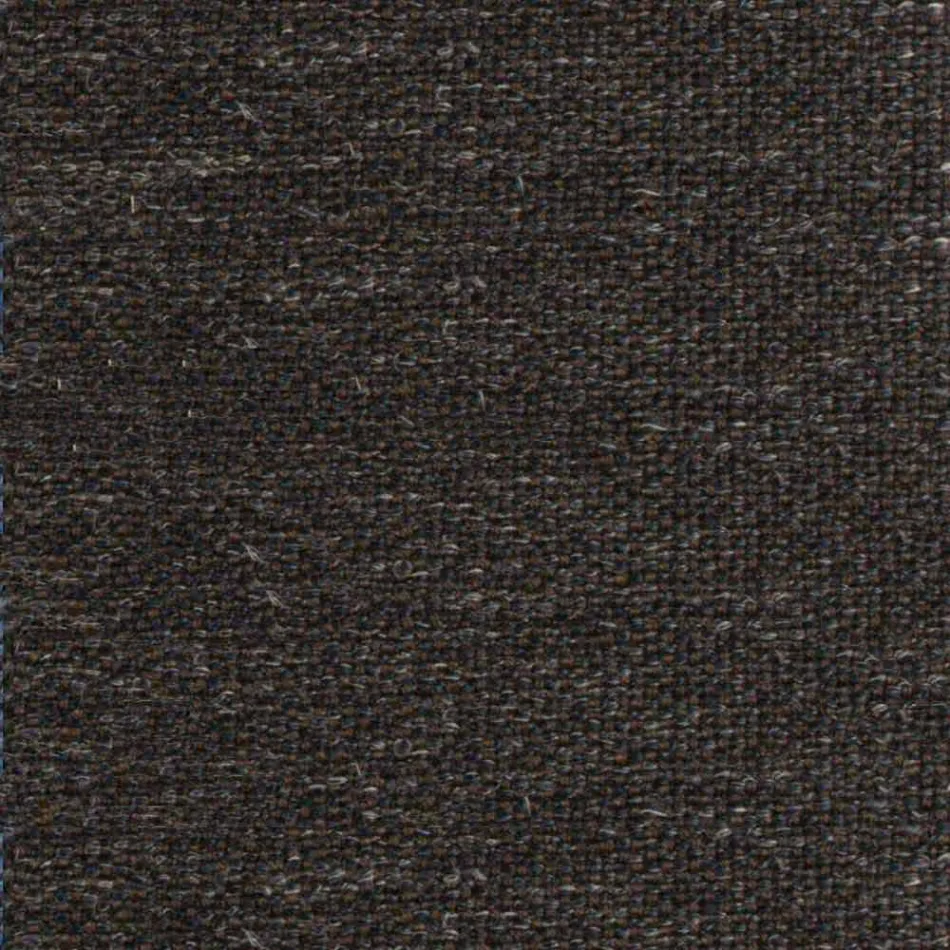 Poltrona da Soggiorno in Tessuto con Piedini in Metallo Made in Italy - Ciliegia Viadurini