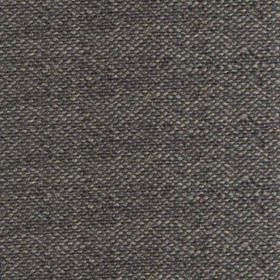 Poltrona da Soggiorno in Tessuto con Piedini in Metallo Made in Italy - Ciliegia Viadurini