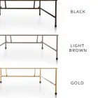 Poltrona da Soggiorno in Tessuto con Struttura in Metallo Made in Italy - Manila Viadurini