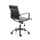 Poltrona da Ufficio con Schienale Alto o Basso - Rubidio Viadurini