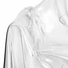 Poltrona design moderno in plexiglass trasparente Paris,made in Italy Viadurini