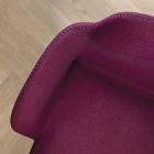 Poltrona di Alta Qualità con Seduta in Velluto o Tessuto Made in Italy - Molde Viadurini