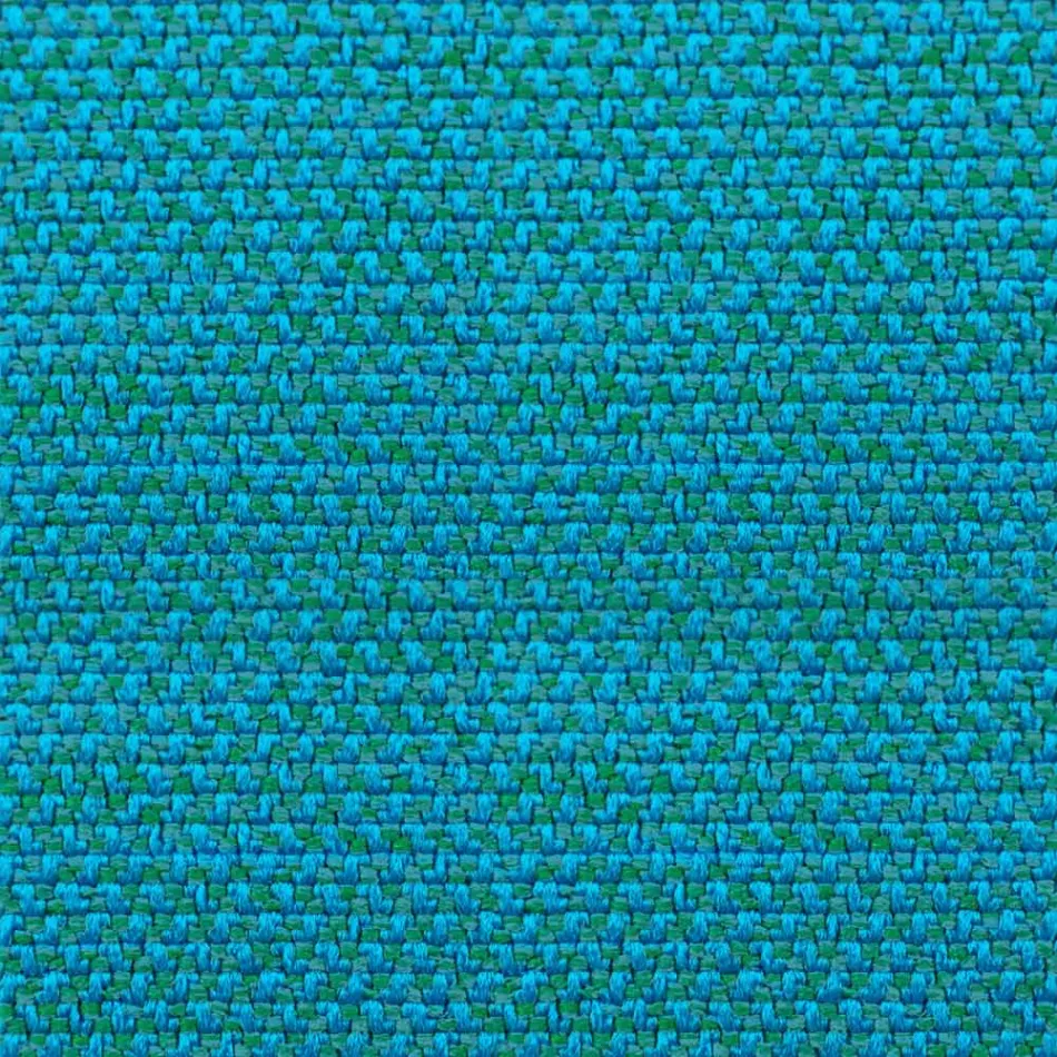 Poltrona di Alta Qualità in Tessuto con Base in Metallo Made in Italy - Bergen Viadurini