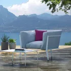 Poltrona di Design da Esterno o Interno Moderna e Made in Italy - Carminio1 Viadurini