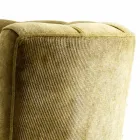 Poltrona di design in tessuto imbottita Grilli Kipling made in Italy Viadurini