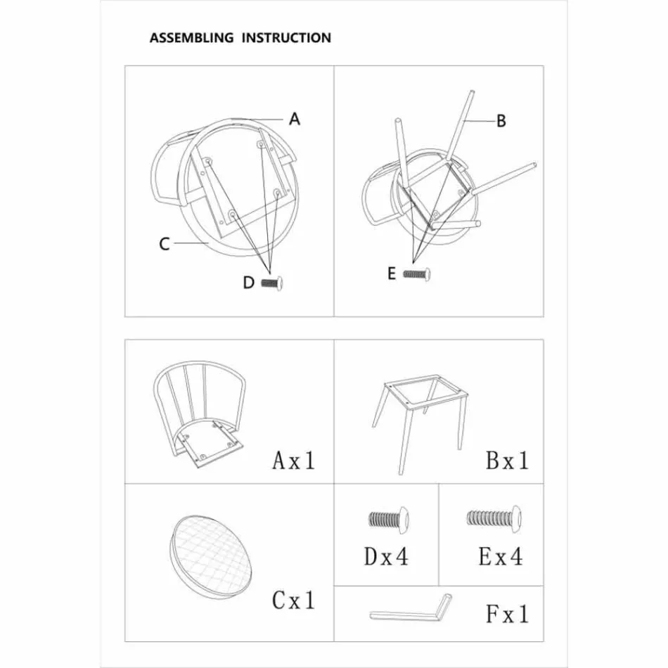 Poltrona di Design Stile Industrial in Ferro e Ecopelle - Pinny Viadurini