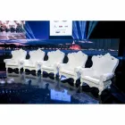 Poltrona elegante colorata Slide Queen Of Love polietilene made Italy Viadurini