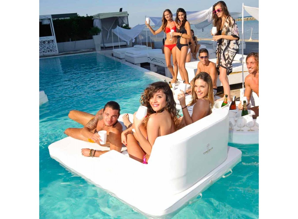 Poltrona galleggiante per piscina a doppia seduta Trona Magnum Viadurini