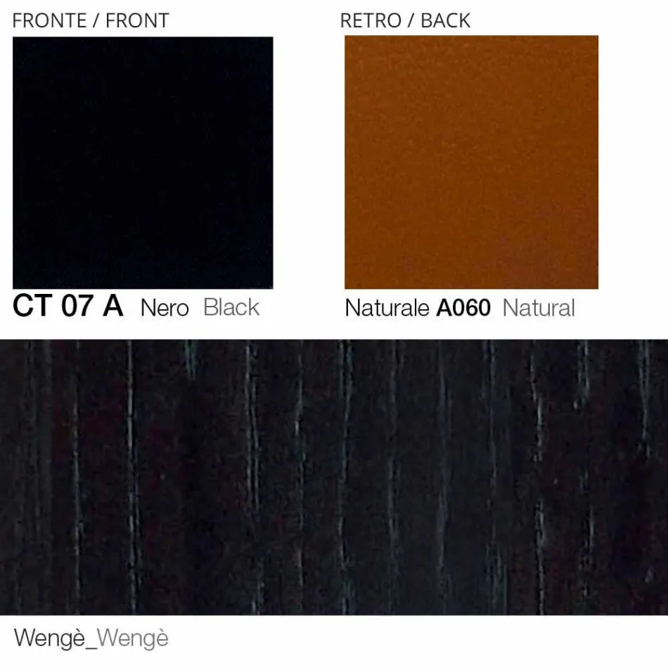 Poltrona Girevole in Pelle con Base in Legno Realizzata in Italia - Butterfly Viadurini