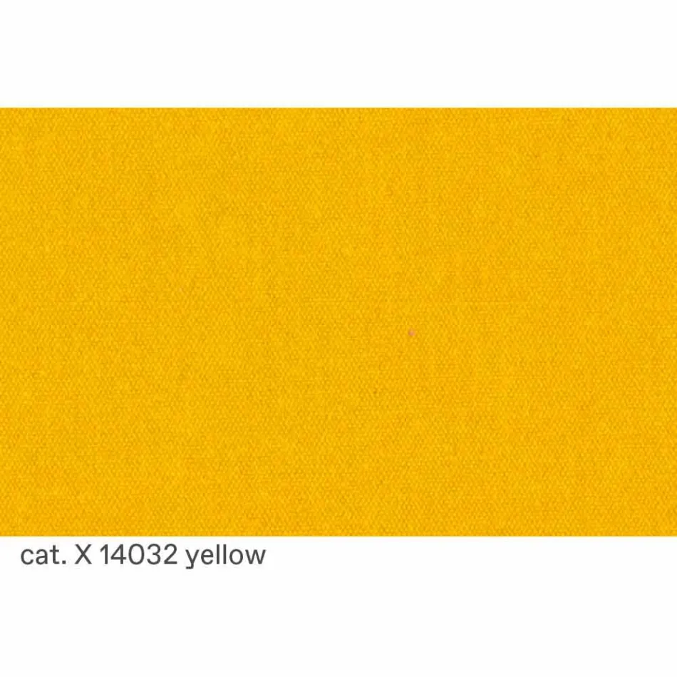 Poltrona in Frassino Tinto Nero con Rivestimento in Cotone Made in Italy - Peleo Viadurini