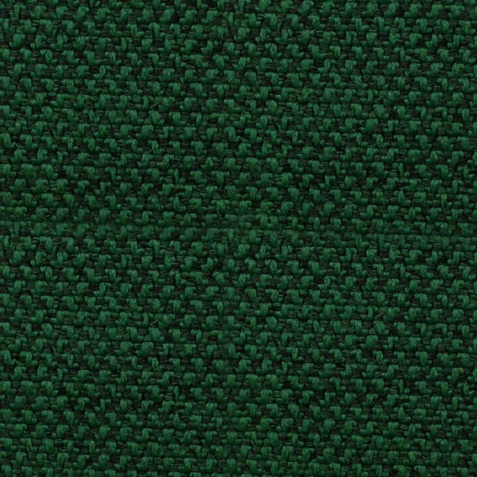 Poltrona in Tessuto con Base Girevole in Metallo di Lusso Made in Italy - Bergen Viadurini