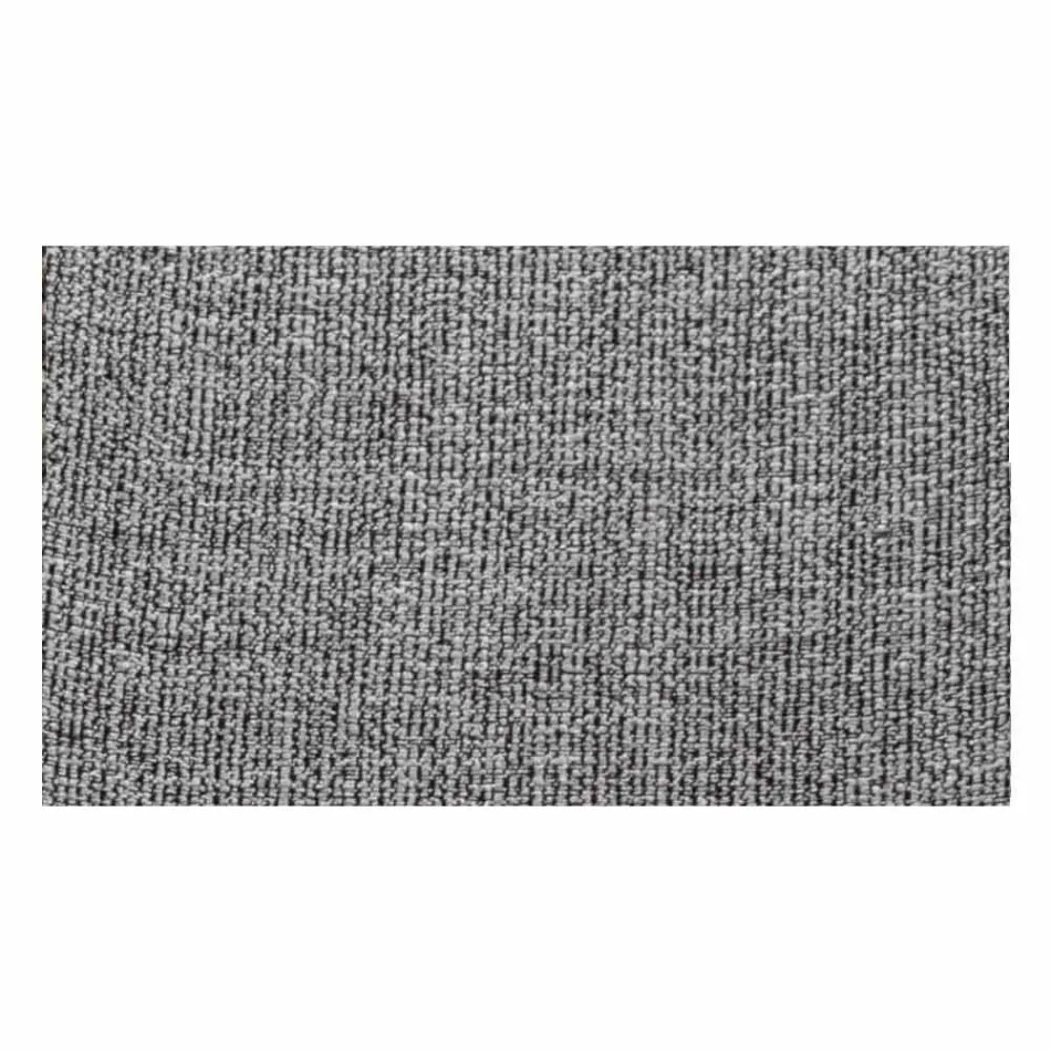 Poltrona in Tessuto con Base Girevole in Metallo Pregiata Made in Italy - Papaya Viadurini