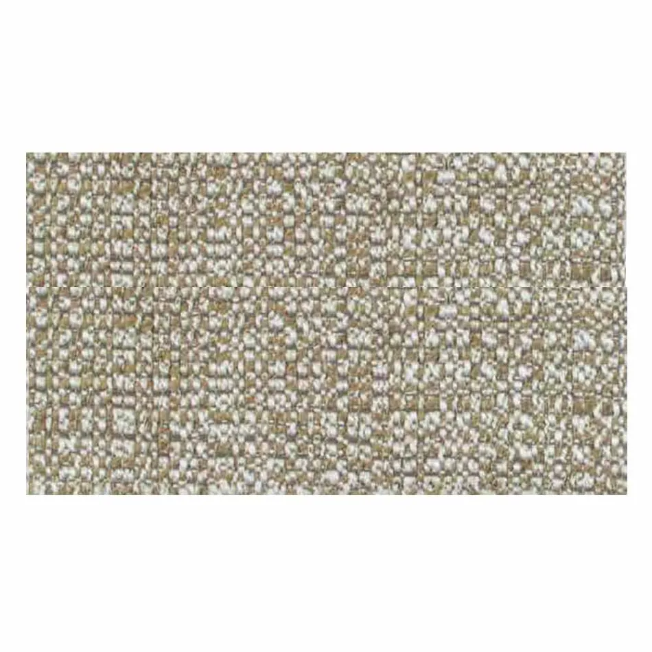 Poltrona in Tessuto con Base Girevole in Metallo Pregiata Made in Italy - Papaya Viadurini