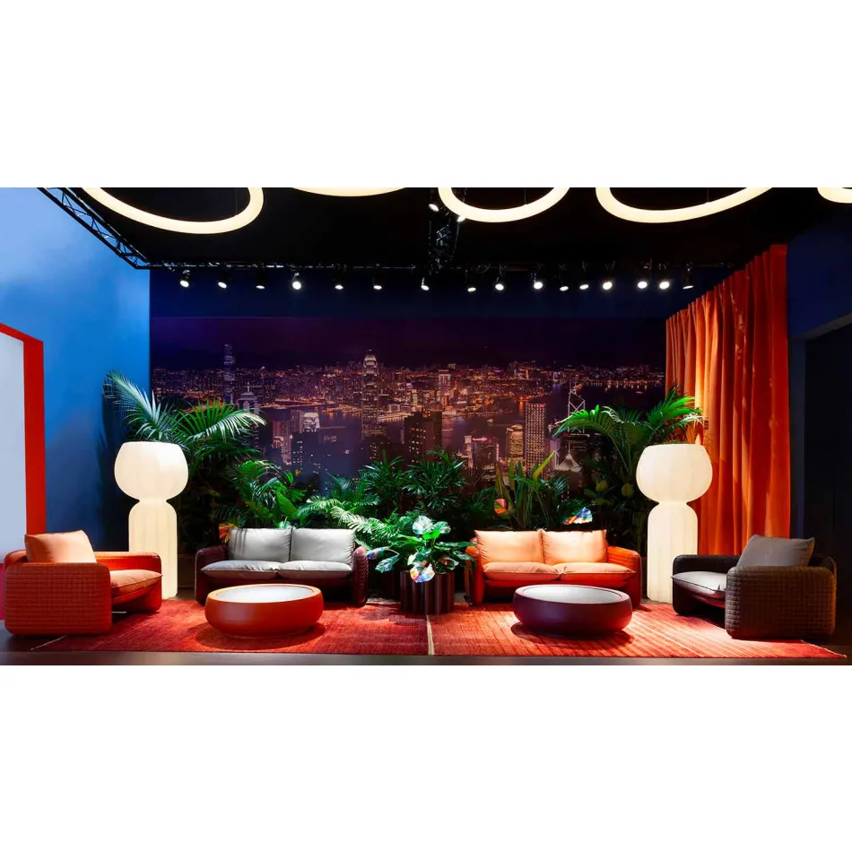 Poltrona Lounge con Cuscini Impermeabili,per Esterno - Mara Slide Viadurini