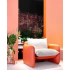 Poltrona Lounge con Cuscini Impermeabili,per Esterno - Mara Slide Viadurini