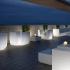 Poltrona Luminosa da Esterno in Polietilene Made in Italy - Chiabotto Viadurini