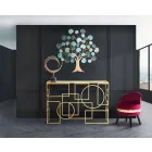 Poltrona Mini Colorata di Design Moderno in Legno e Tessuto - Koah Viadurini