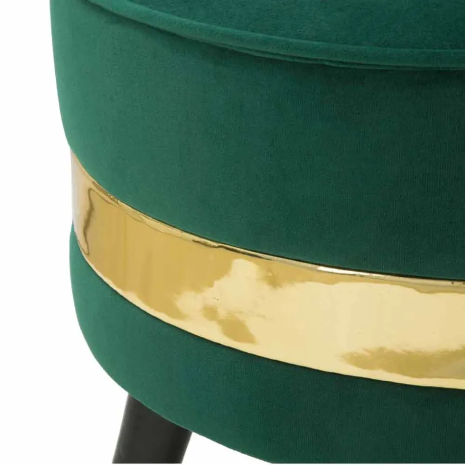 Poltrona Mini Colorata di Design Moderno in Legno e Tessuto - Koah Viadurini