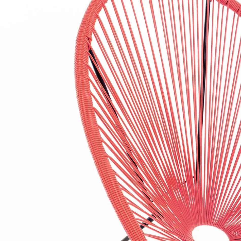 Poltrona Moderna di Design per Esterni in Acciaio Verniciato - Spumolizia Viadurini