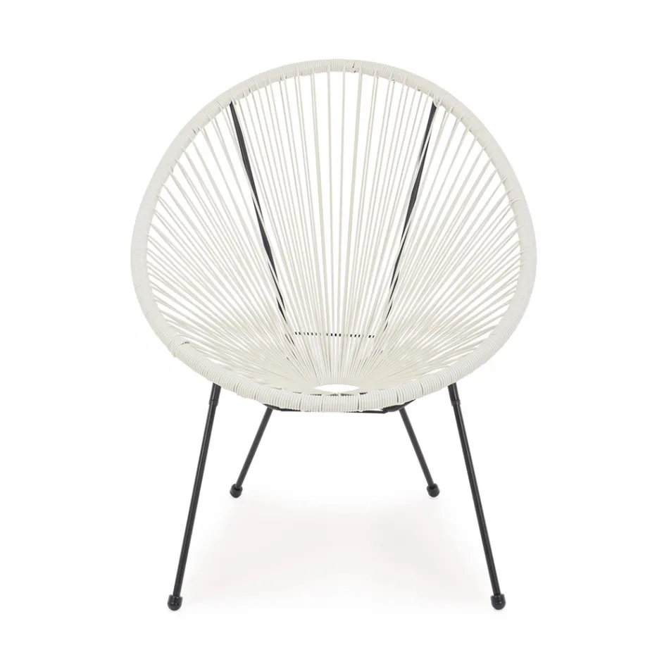 Poltrona Moderna di Design per Esterni in Acciaio Verniciato - Spumolizia Viadurini