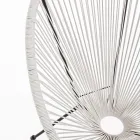 Poltrona Moderna di Design per Esterni in Acciaio Verniciato - Spumolizia Viadurini