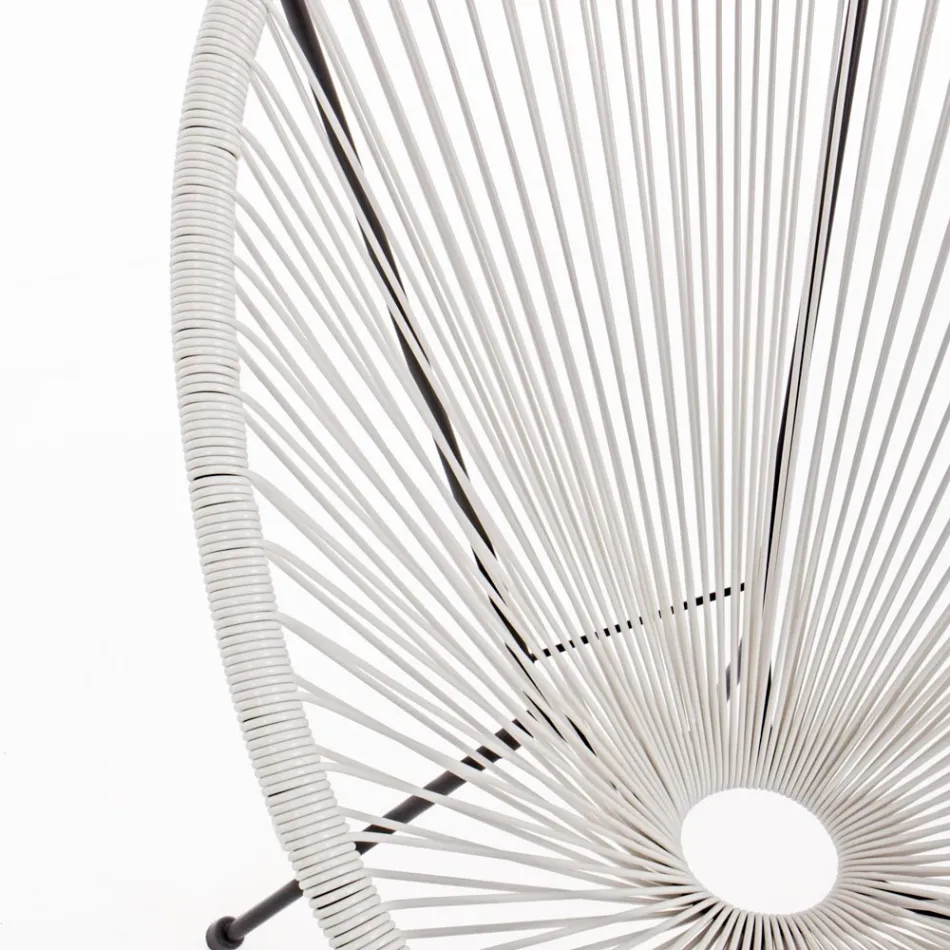 Poltrona Moderna di Design per Esterni in Acciaio Verniciato - Spumolizia Viadurini