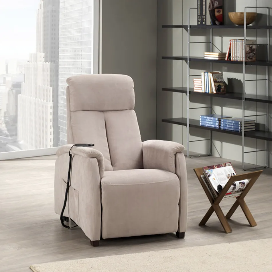 Poltrona motorizzata alzapersona Via Venezia a 2 motori Viadurini