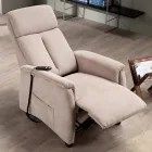 Poltrona motorizzata alzapersona Via Venezia a 2 motori Viadurini