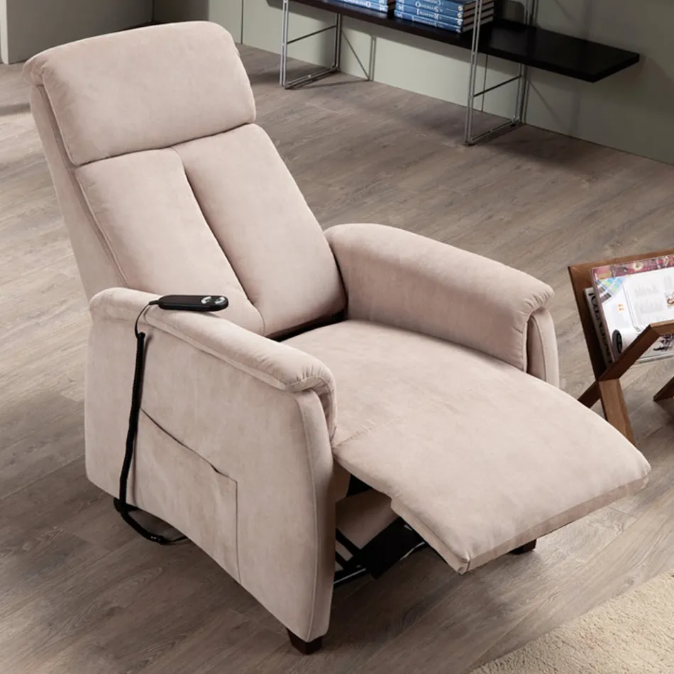 Poltrona motorizzata alzapersona Via Venezia a 2 motori Viadurini