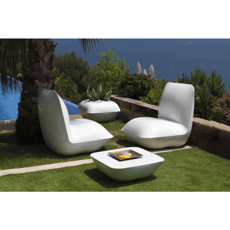 Poltrona per giardino in polietilene Pillow by Vondom, design moderno Viadurini