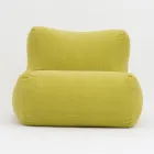 Poltrona per il Giardino in Tessuto Outdoor Color Lime - Maestrale Viadurini